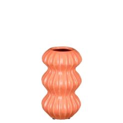 Vase en céramique rose h23cm - Pippa