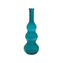 Vase en verre émeraude h75cm - Comille