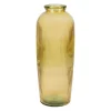 Vase en verre recyclé jaune pâle h72cm - Aheli