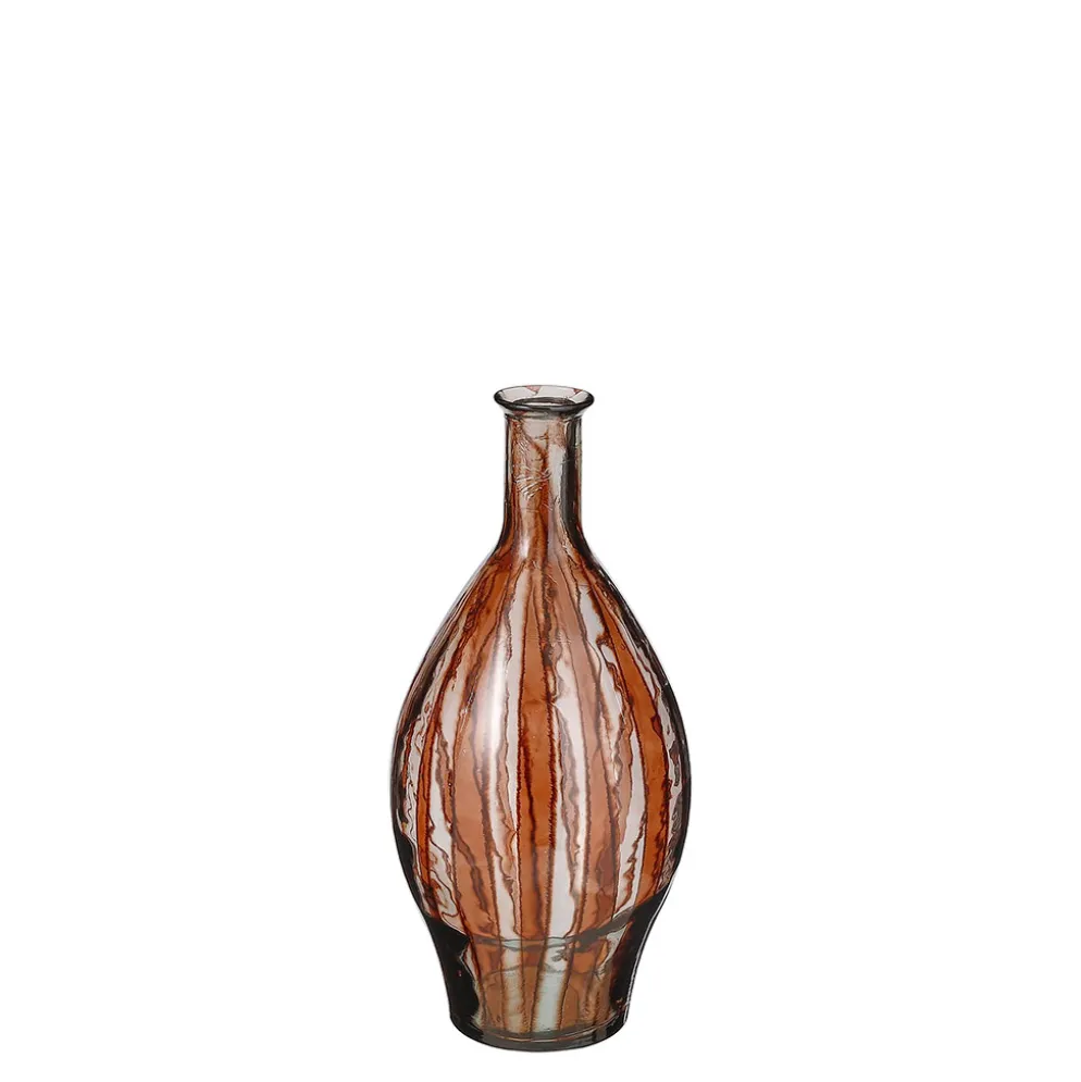 Vase en verre recyclé marron h60cm - Palermo
