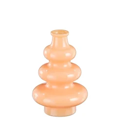 Vase en verre recyclé rose h22cm - Sira