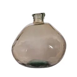 Vase en verre recyclé sable d20xh23cm - Simplicity