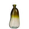 Vase en verre recyclé vert h51cm - Organic