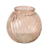Vase en verre transparent h14cm - Valea