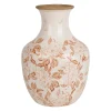 Vase fleur en grès rouge antique h31cm - Sinhoue