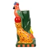 Vase panthère en dolomite multicolore h25cm - Jungle pop
