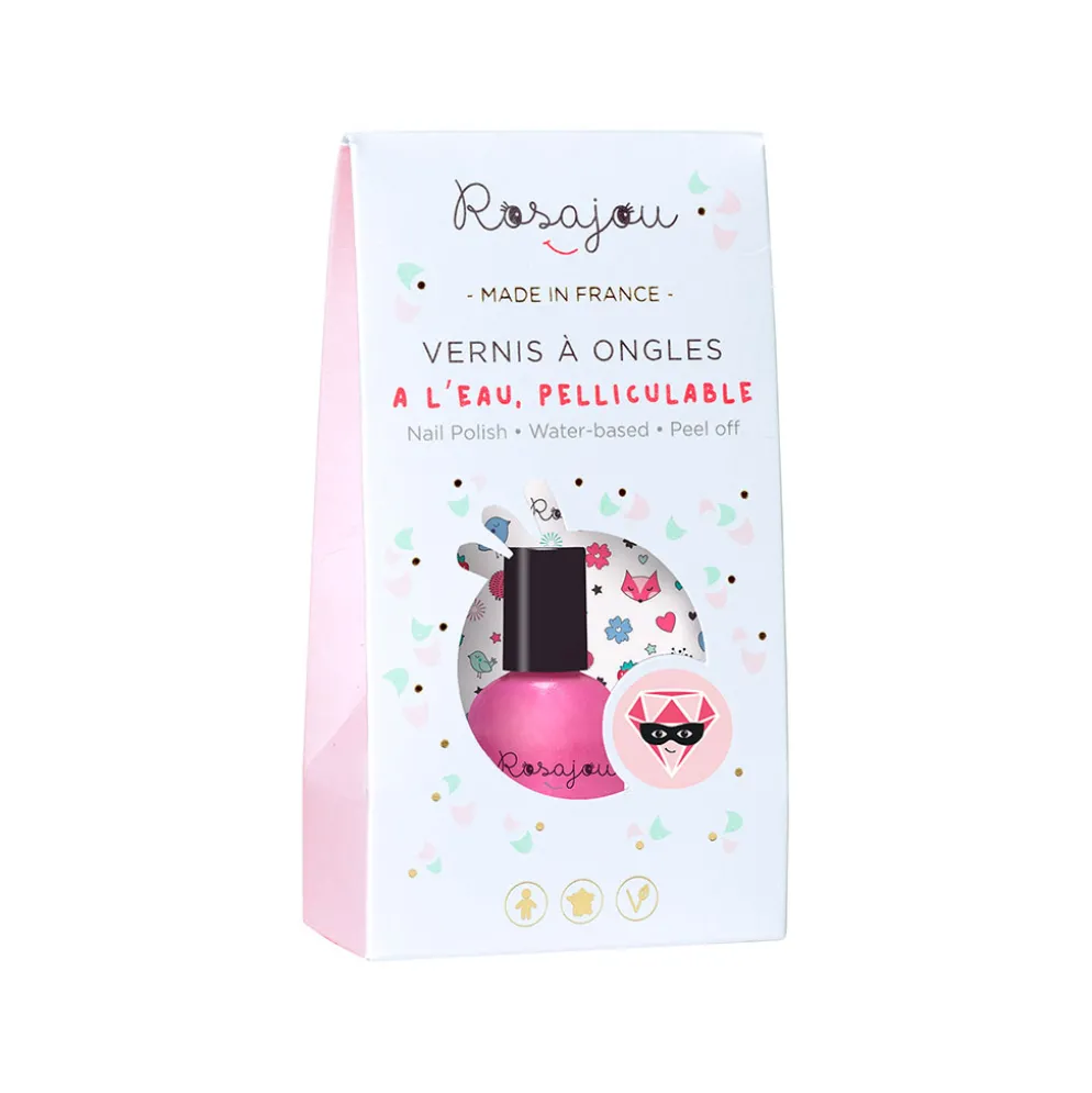 Vernis à ongles pour enfant rose intense 5ml - Rubis