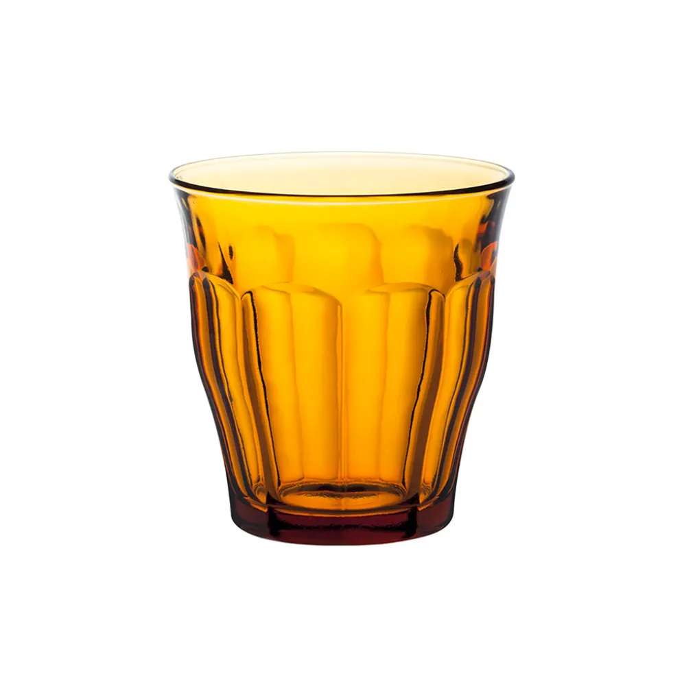 Verre à eau jaune 25cl - Picardie