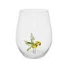 Verre à eau perroquet en verre borosilicate 50cl