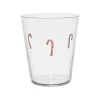 Verre à eau sucre d'orge en verre borosilicate 40cl