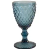 Verre à pied 20cl bleu - Diamond