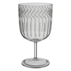 Verre à pied en verre borosilicate transparent 25cl - Azelie
