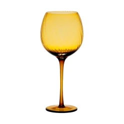 Verre à pied pour vin en verre ambre 60cl - Champart