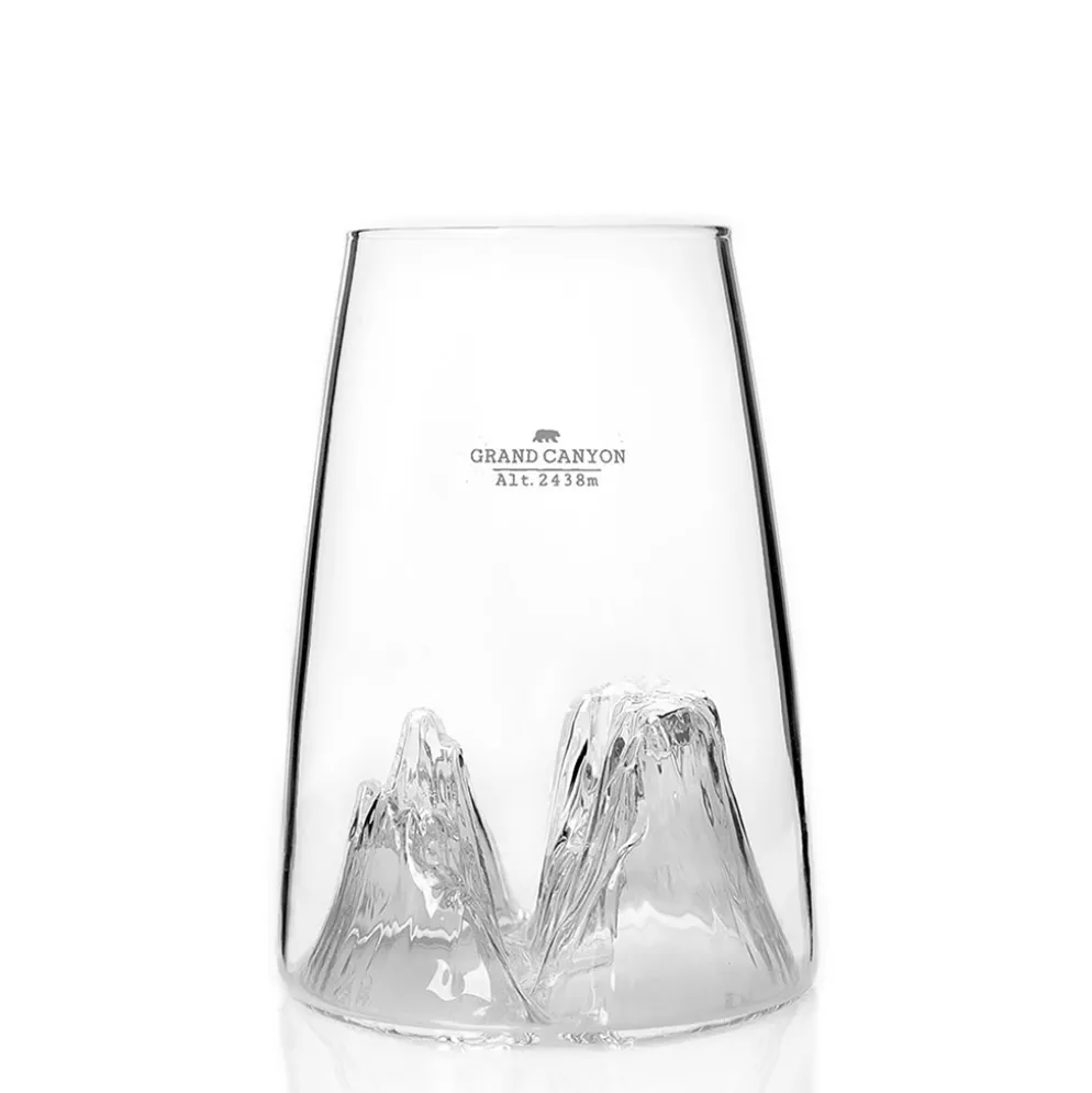 Verre design Grand Canyon - Topographic