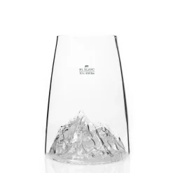 Verre design Mont Blanc - Topographic