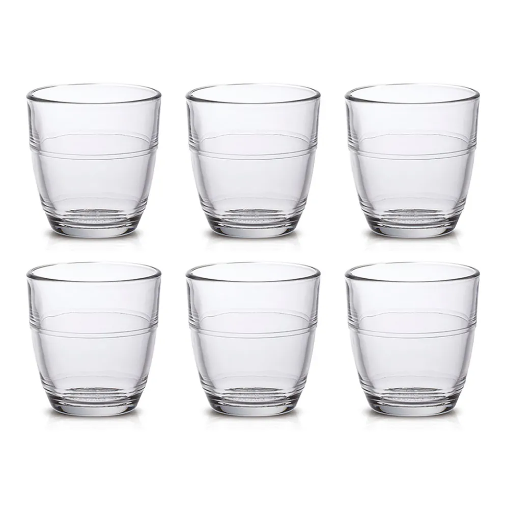 Verres à eau x6 16cl - Gigogne