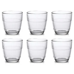 Verres à eau x6 22cl - Gigogne