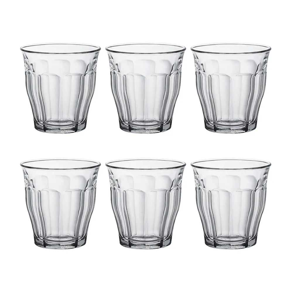 Verres à eau x6 9cl - Picardie